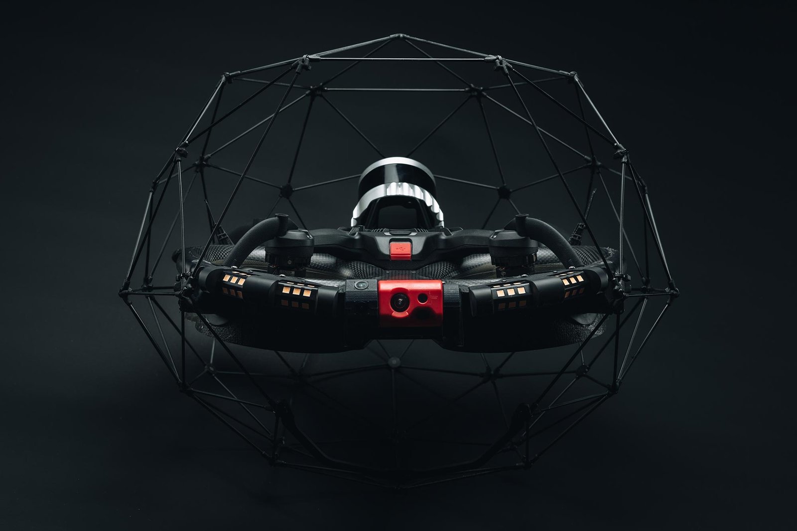 Drone Elios 3 utilisé pour l’inspection industrielle